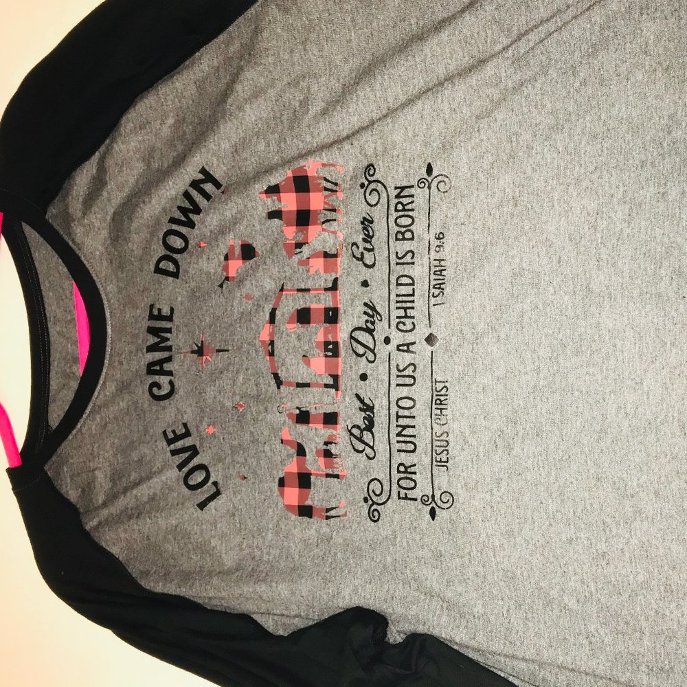 Love Came Down Christmas t-shirt 3x